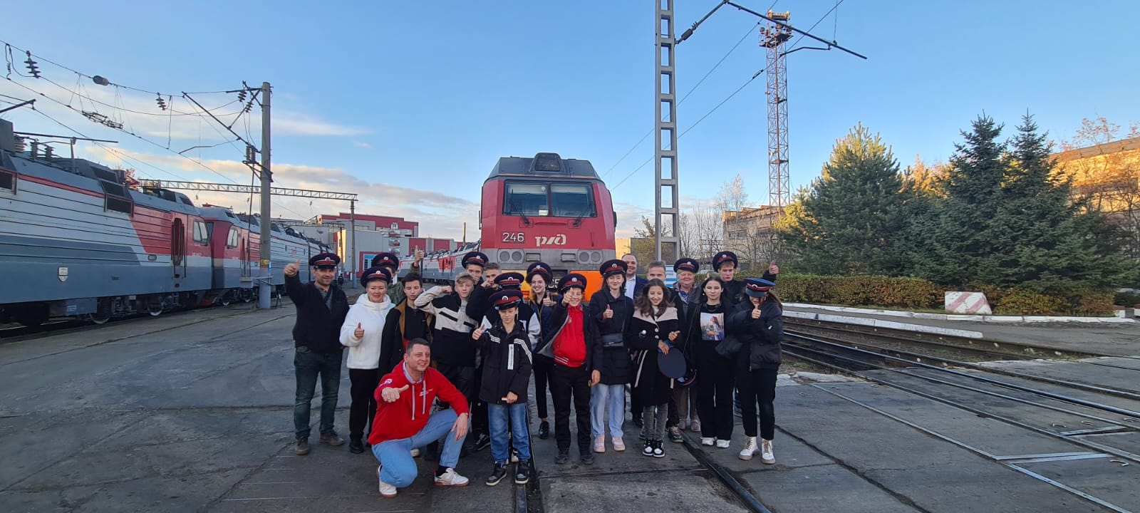 Хабаровск: познавательная экскурсия в локомотивное депо - Хранители детства